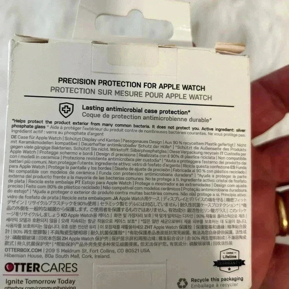 Otter box Apple Watch Series 7 41 mm case protector. New pink, and red. - Picture 11 of 12